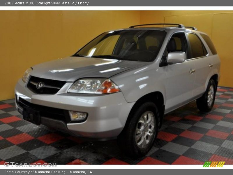 Starlight Silver Metallic / Ebony 2003 Acura MDX