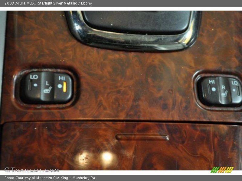 Starlight Silver Metallic / Ebony 2003 Acura MDX