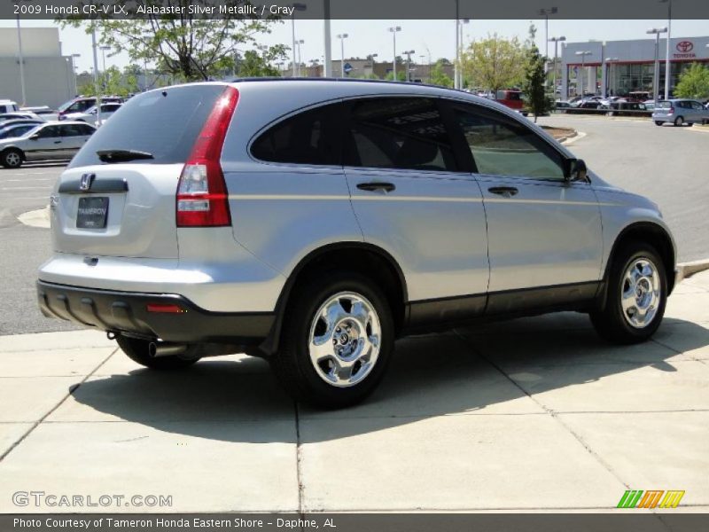 Alabaster Silver Metallic / Gray 2009 Honda CR-V LX