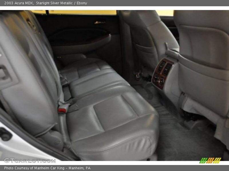 Starlight Silver Metallic / Ebony 2003 Acura MDX