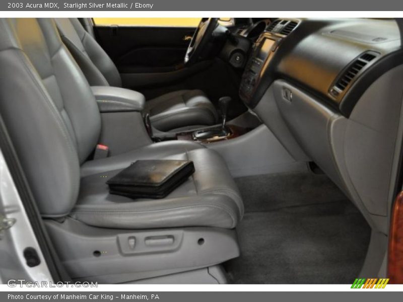 Starlight Silver Metallic / Ebony 2003 Acura MDX