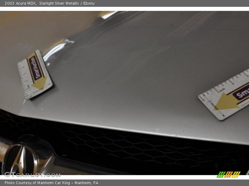 Starlight Silver Metallic / Ebony 2003 Acura MDX