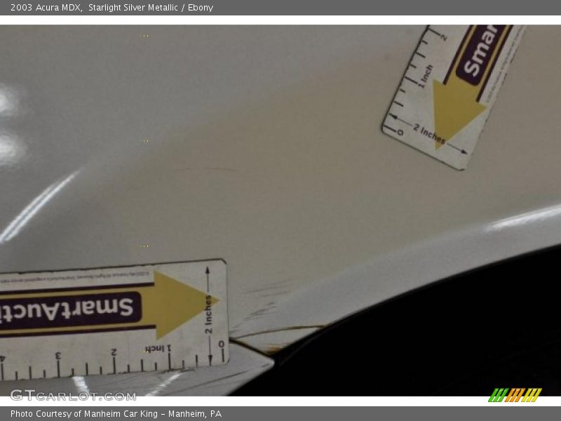 Starlight Silver Metallic / Ebony 2003 Acura MDX