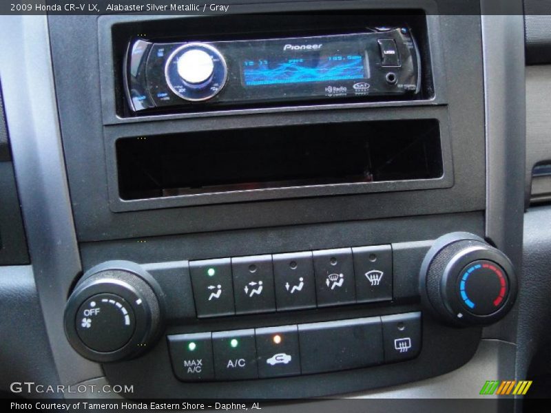 Alabaster Silver Metallic / Gray 2009 Honda CR-V LX