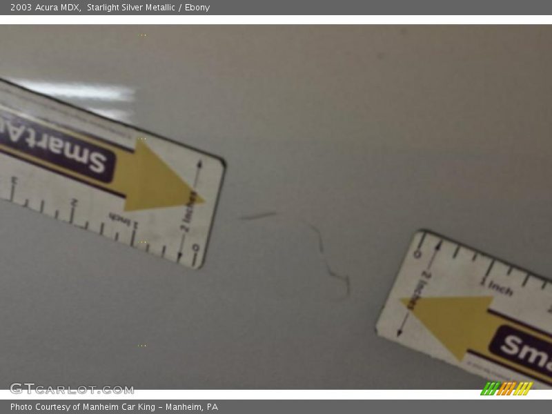 Starlight Silver Metallic / Ebony 2003 Acura MDX
