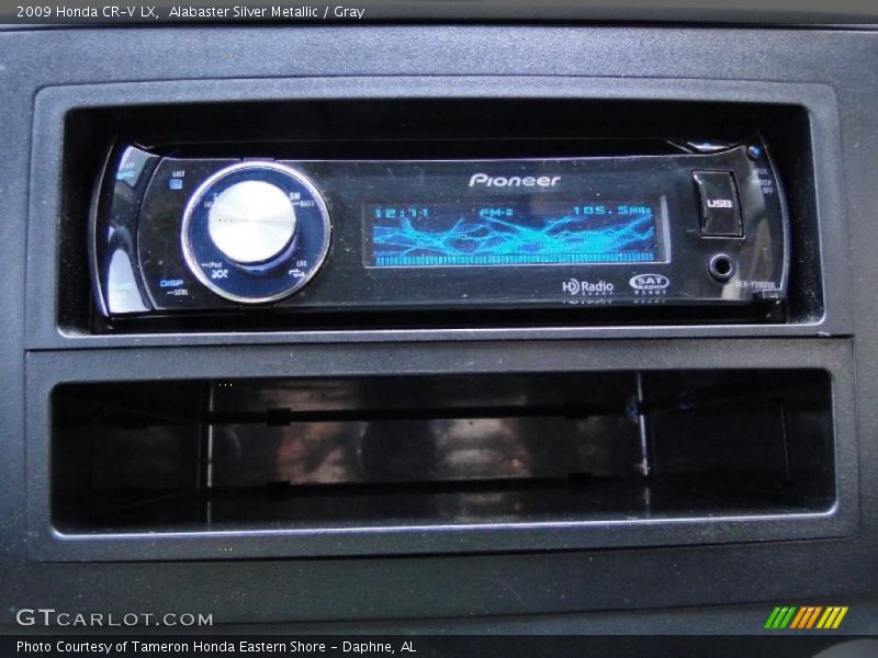 Alabaster Silver Metallic / Gray 2009 Honda CR-V LX