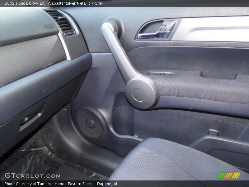 Alabaster Silver Metallic / Gray 2009 Honda CR-V LX