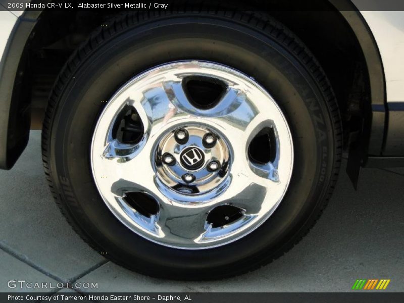 Alabaster Silver Metallic / Gray 2009 Honda CR-V LX