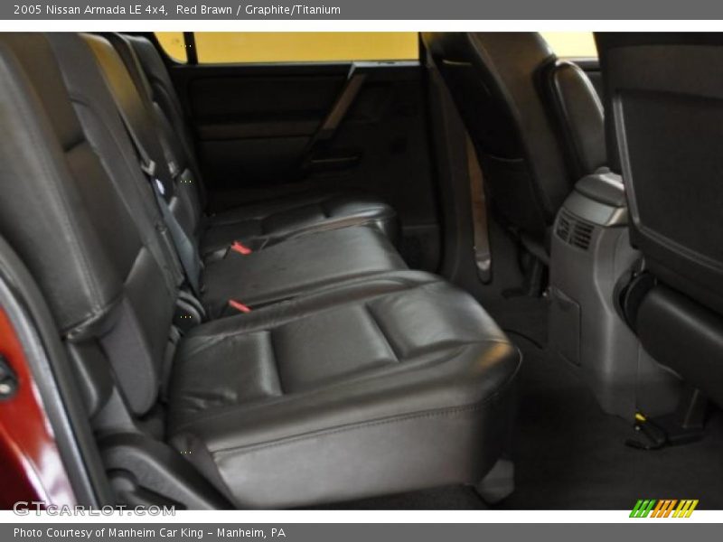 Red Brawn / Graphite/Titanium 2005 Nissan Armada LE 4x4