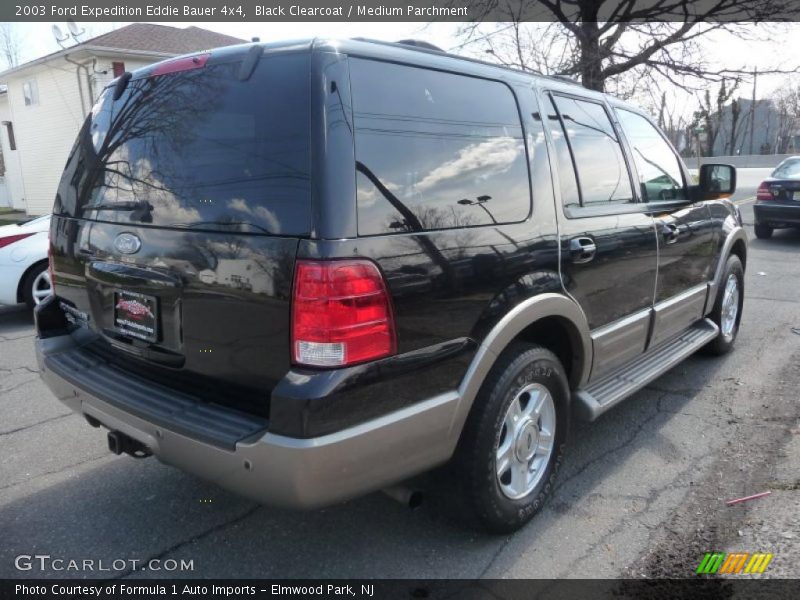 Black Clearcoat / Medium Parchment 2003 Ford Expedition Eddie Bauer 4x4