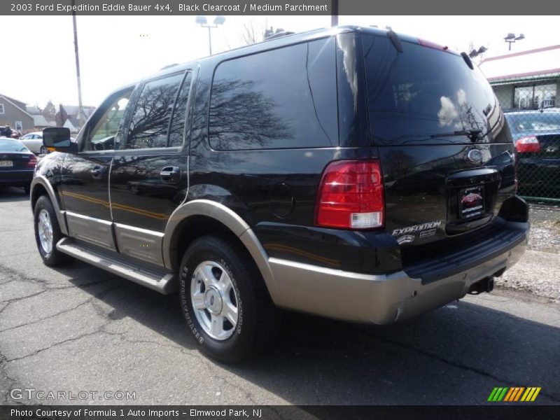 Black Clearcoat / Medium Parchment 2003 Ford Expedition Eddie Bauer 4x4