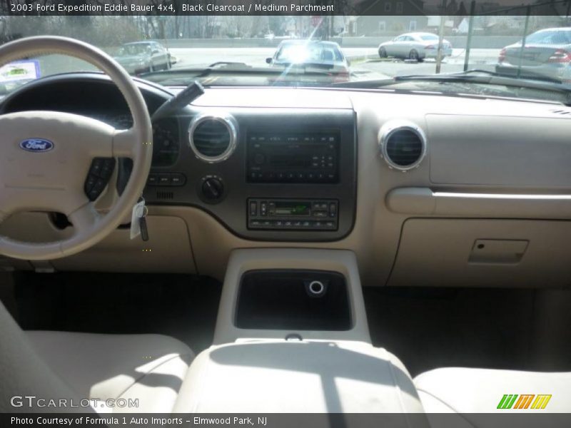Black Clearcoat / Medium Parchment 2003 Ford Expedition Eddie Bauer 4x4