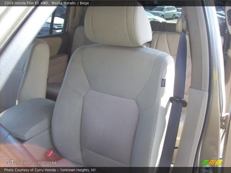 Mocha Metallic / Beige 2009 Honda Pilot EX 4WD