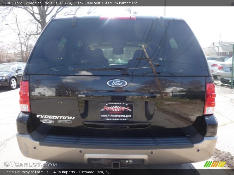 Black Clearcoat / Medium Parchment 2003 Ford Expedition Eddie Bauer 4x4
