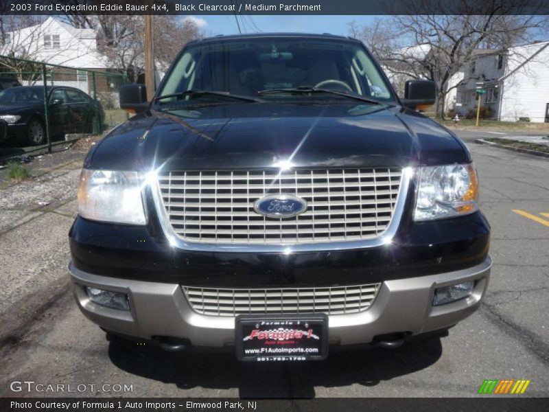 Black Clearcoat / Medium Parchment 2003 Ford Expedition Eddie Bauer 4x4