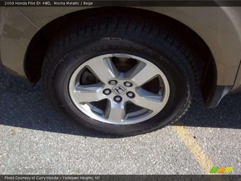 Mocha Metallic / Beige 2009 Honda Pilot EX 4WD