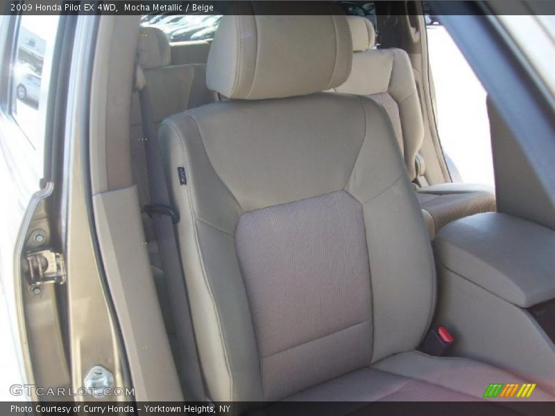 Mocha Metallic / Beige 2009 Honda Pilot EX 4WD