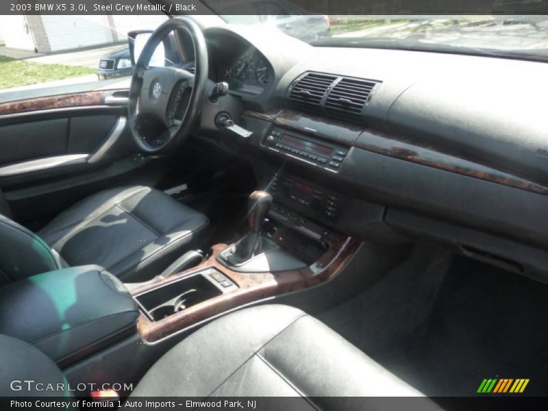 Steel Grey Metallic / Black 2003 BMW X5 3.0i