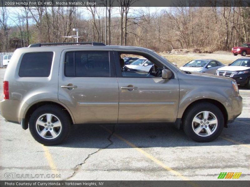 Mocha Metallic / Beige 2009 Honda Pilot EX 4WD