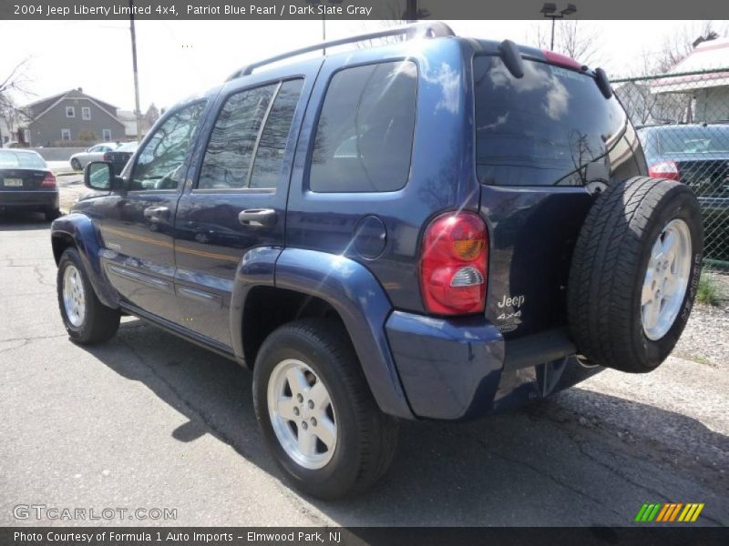 Patriot Blue Pearl / Dark Slate Gray 2004 Jeep Liberty Limited 4x4