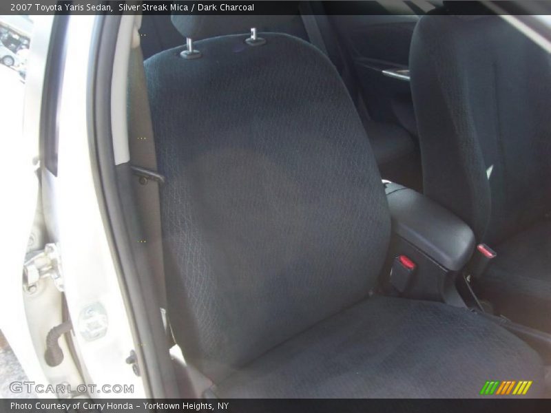 Silver Streak Mica / Dark Charcoal 2007 Toyota Yaris Sedan