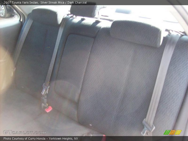 Silver Streak Mica / Dark Charcoal 2007 Toyota Yaris Sedan