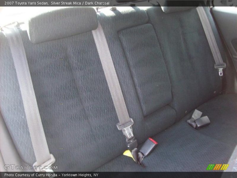 Silver Streak Mica / Dark Charcoal 2007 Toyota Yaris Sedan
