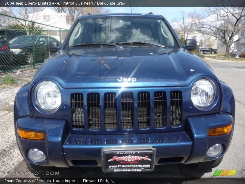 Patriot Blue Pearl / Dark Slate Gray 2004 Jeep Liberty Limited 4x4