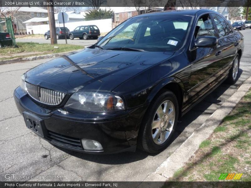 Black Clearcoat / Black 2004 Lincoln LS V6