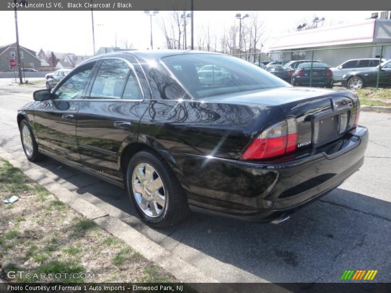 Black Clearcoat / Black 2004 Lincoln LS V6