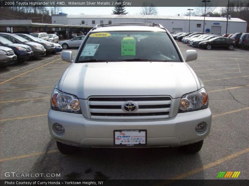 Millenium Silver Metallic / Ash Gray 2006 Toyota Highlander V6 4WD
