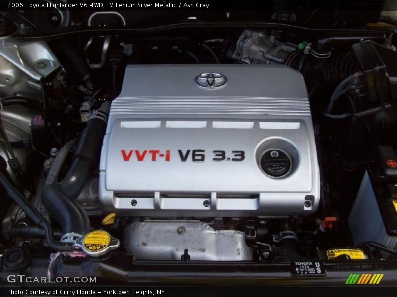 Millenium Silver Metallic / Ash Gray 2006 Toyota Highlander V6 4WD