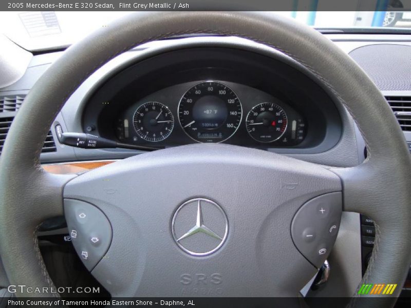Flint Grey Metallic / Ash 2005 Mercedes-Benz E 320 Sedan