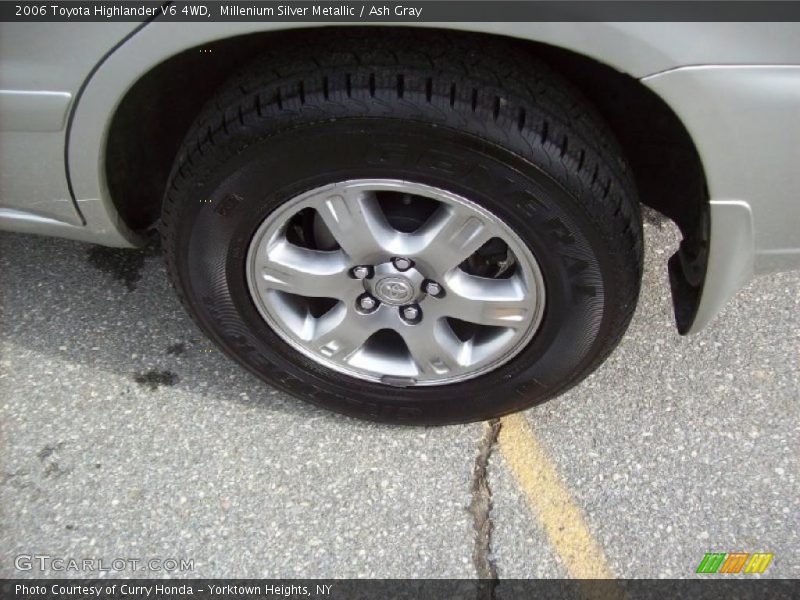 Millenium Silver Metallic / Ash Gray 2006 Toyota Highlander V6 4WD