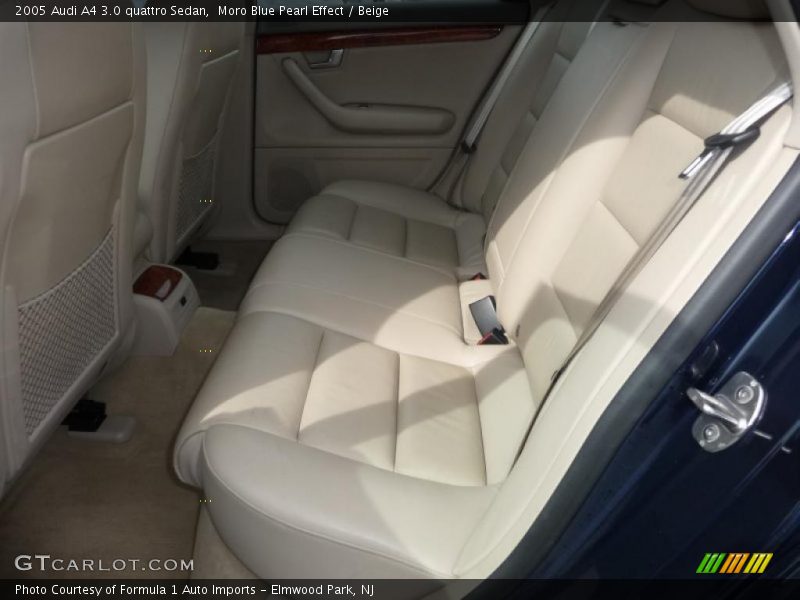  2005 A4 3.0 quattro Sedan Beige Interior