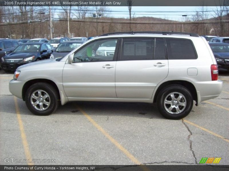 Millenium Silver Metallic / Ash Gray 2006 Toyota Highlander V6 4WD