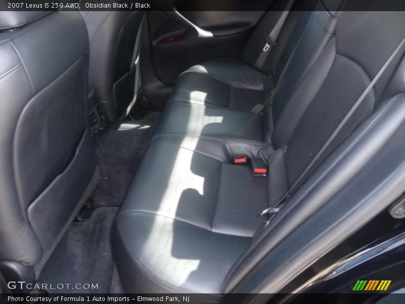 Obsidian Black / Black 2007 Lexus IS 250 AWD