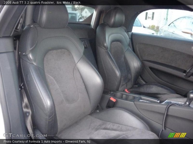 Ibis White / Black 2008 Audi TT 3.2 quattro Roadster