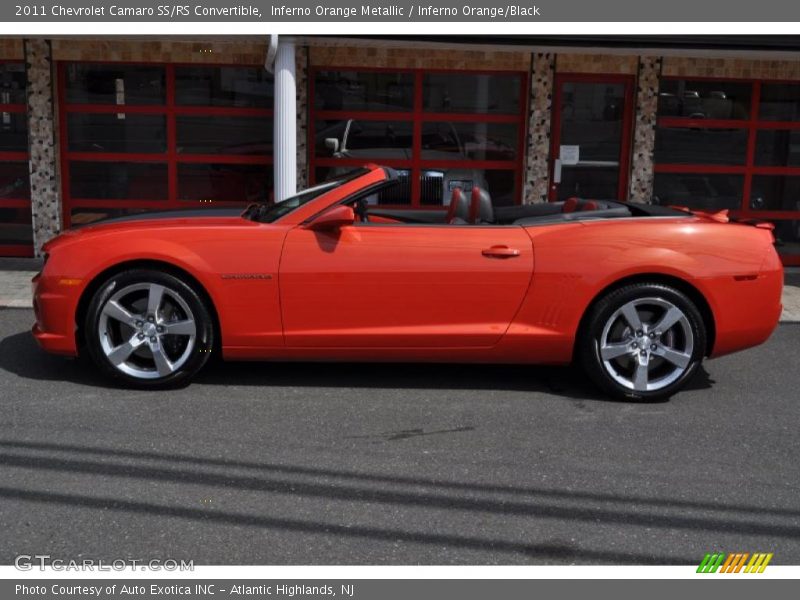  2011 Camaro SS/RS Convertible Inferno Orange Metallic