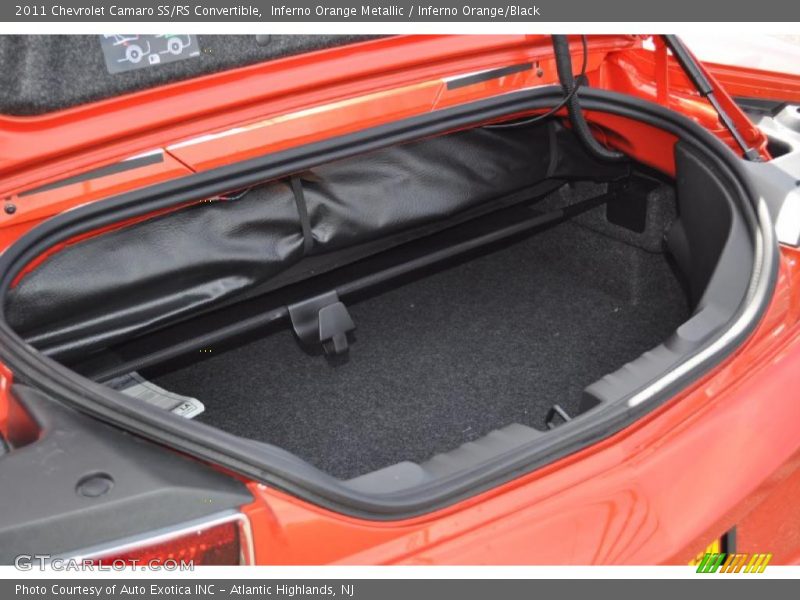  2011 Camaro SS/RS Convertible Trunk