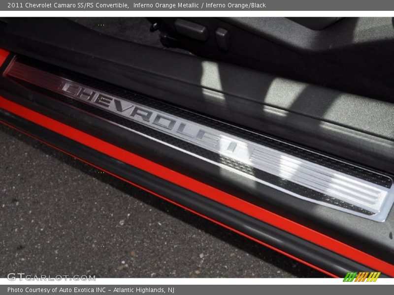 Inferno Orange Metallic / Inferno Orange/Black 2011 Chevrolet Camaro SS/RS Convertible