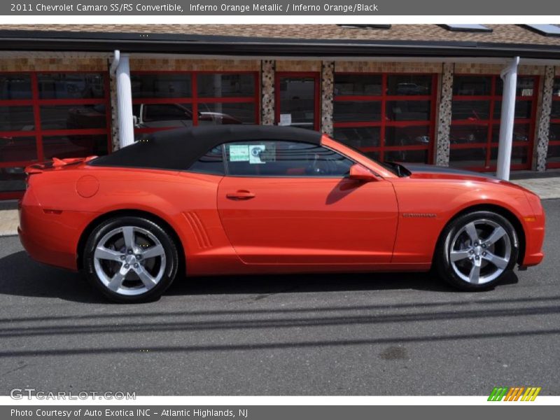  2011 Camaro SS/RS Convertible Inferno Orange Metallic