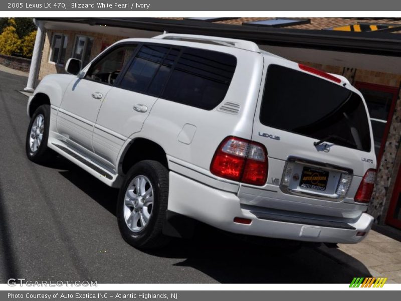 Blizzard White Pearl / Ivory 2005 Lexus LX 470