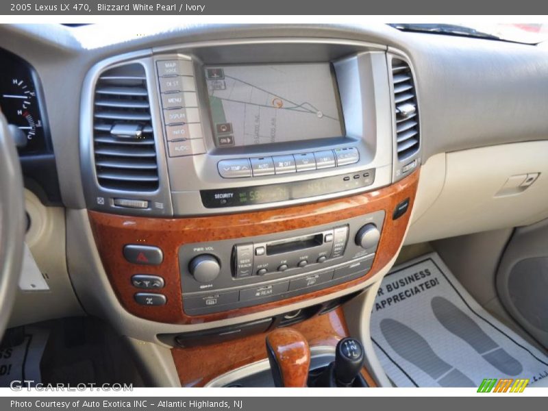 Blizzard White Pearl / Ivory 2005 Lexus LX 470
