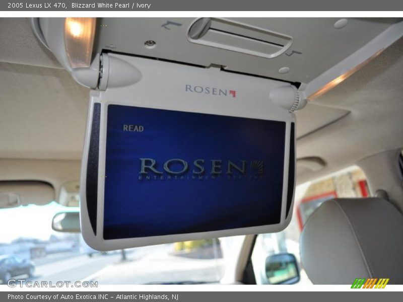 Blizzard White Pearl / Ivory 2005 Lexus LX 470