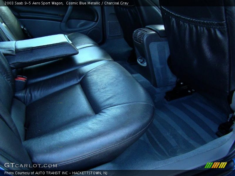 Cosmic Blue Metallic / Charcoal Gray 2003 Saab 9-5 Aero Sport Wagon