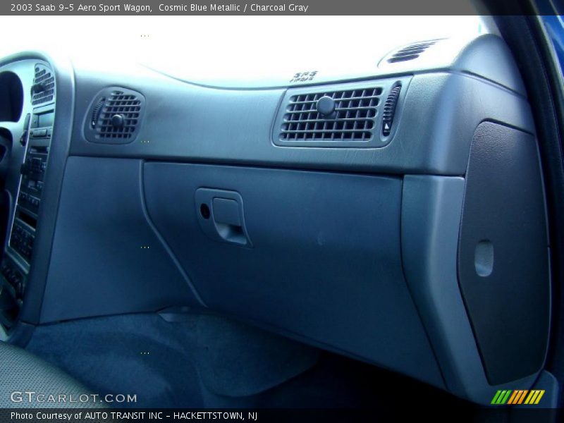 Cosmic Blue Metallic / Charcoal Gray 2003 Saab 9-5 Aero Sport Wagon
