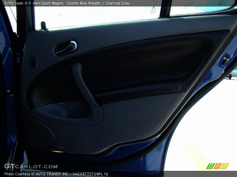 Cosmic Blue Metallic / Charcoal Gray 2003 Saab 9-5 Aero Sport Wagon