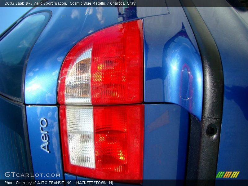 Cosmic Blue Metallic / Charcoal Gray 2003 Saab 9-5 Aero Sport Wagon