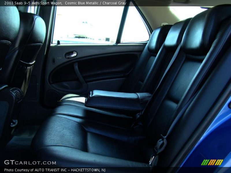 Cosmic Blue Metallic / Charcoal Gray 2003 Saab 9-5 Aero Sport Wagon